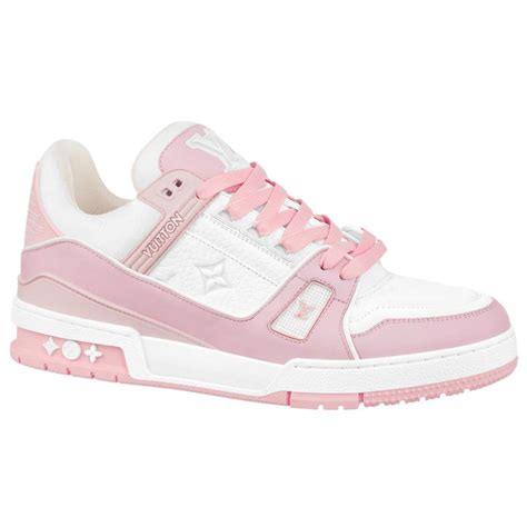 lv trainer sneakers pink|lv trainer sneaker price.